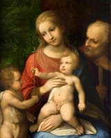 The Holy Family with the Infant Saint John