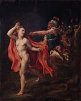 The Betrayal of the Christ, with a Soldier in Pursuit of Mark the Evangelist