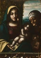 Virgin and Child, with Saint Elizabeth and the Young Saint John the Baptist