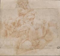 Study of Saint John the Baptist for the Duomo of Parma