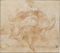 Study of Saint Hilary for the Duomo of Parma