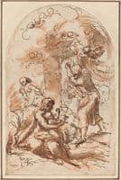 Study for the Madonna della Scodella [recto]