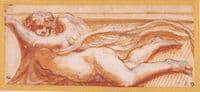 Recumbent Figure of an Angel
