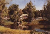 Pond in Abramtsevo