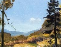 Evening Hills, Catskill Mountains