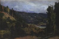 The Hilly Bank of the Oyat River