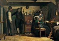 Distraught Woman being Consoled