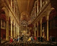 Interior of the Jesuit Church in Antwerp
