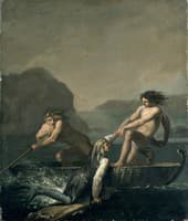 Scene from 'Niels Klim's Subterranean Journey' by Baron Ludvig Holberg