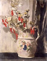 Honesty in a Staffordshire Jug