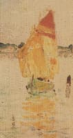 The Red Sail (study)