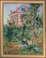 Marguerite in the Garden at Bellvue