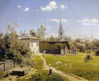 Moscow Courtyard