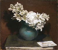 White Freesias