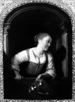 Girl at a Window