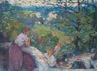 View from the Terrace at Richmond, Surrey