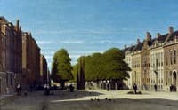Prinsegracht in The Hague, Seen from the Grote Markt