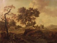Dune Landscape with a Dirt Road