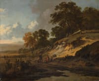 Landscape with Hunters