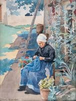 Sewing in the Garden