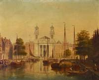 Dutch Canal Scene