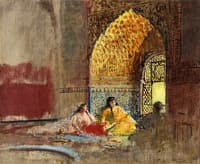 Interior of La Torre des Infantas, The Alhambra