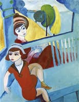 The Blue Balcony