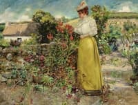 Among the Flowers, Giverny