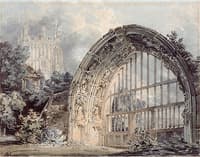 Arch of the Old South Abbey, Evesham