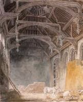 Interior of King John's Palace, Eltham