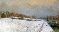 The Port of Bercy, Winter