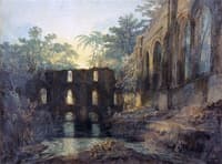 The Dormitory and Transept of Fountain's Abbey