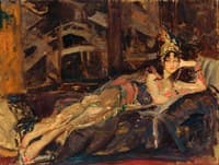 Ida Rubinstein as Zobeide in Scheharazade