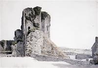 Part of the Castle at Newport on Usk, Monmouthshire