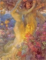 Maidens dancing among the Flowers and Fruit