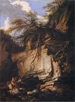 Landscape with St Anthony and St Paul