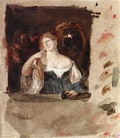 Copy of Titian's Woman with a Mirror