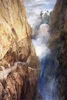 The Passage of Mount St Gothard, Taken from the Centre of the Teufels Broch, Switzerland
