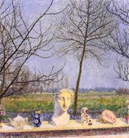 Ma fenêtre au début du printemps