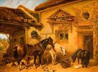 Cottage Door and Farmstead