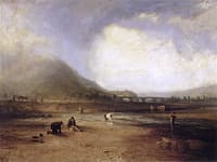 Trout Fishing in the Dee, Corwen Bridge