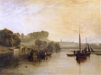 Petworth, Sussex, the Seat of the Earl of Egremont: Dewy Morning