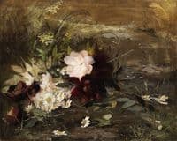 Waterlilies and daisies