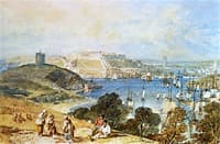 Plymouth, with Mount Batten