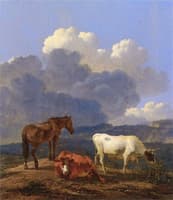 Italianate Landscape with Cattle
