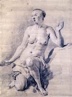 Kneeling Female Nude