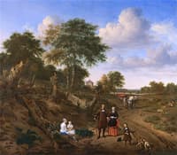 Portrait of a Family in a Landscape