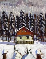 Cabin in the Snow at Kochel