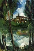 Landscape from beyond the River