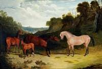 Horses in a Landscape